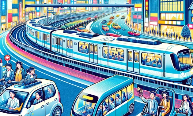 東京での生活における多様な移動手段の選択肢