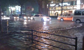 台風による水没車を高く売る方法